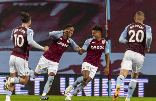 英超联赛第9轮，阿斯顿维拉主场对阵西汉姆联