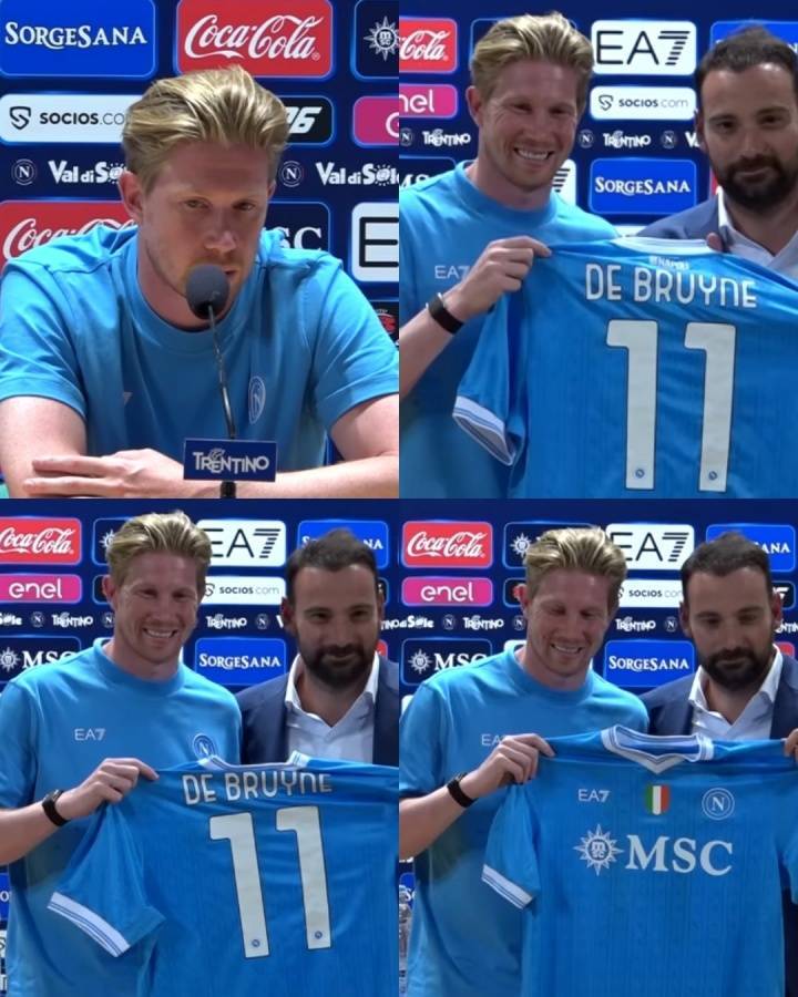 德布劳内：我永远是曼城人，我能在那不勒斯展现自己的实力