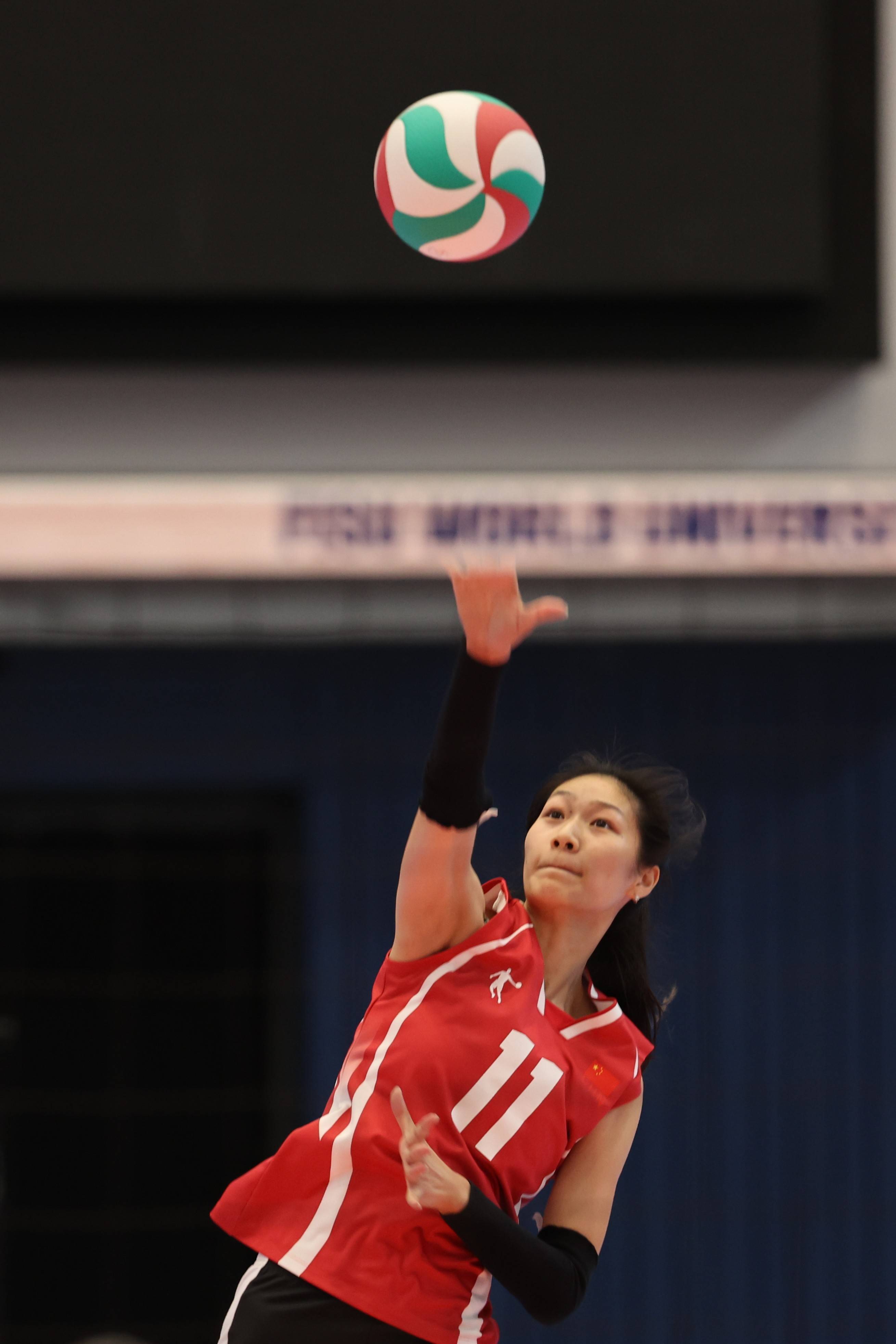 （体育）大运会——女排小组赛：中国队不敌德国队