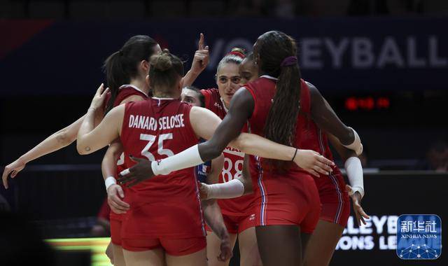 世界女排联赛（中国北京站）：法国队胜比利时队