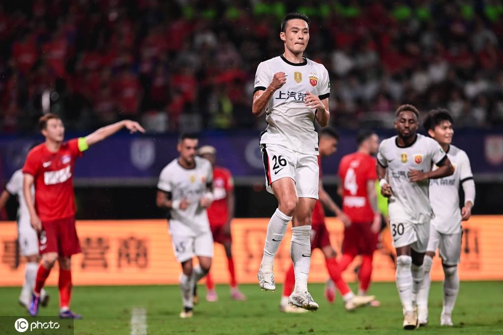 中超-刘若钒传射蒯纪闻中横梁 海港客场4-2梅州