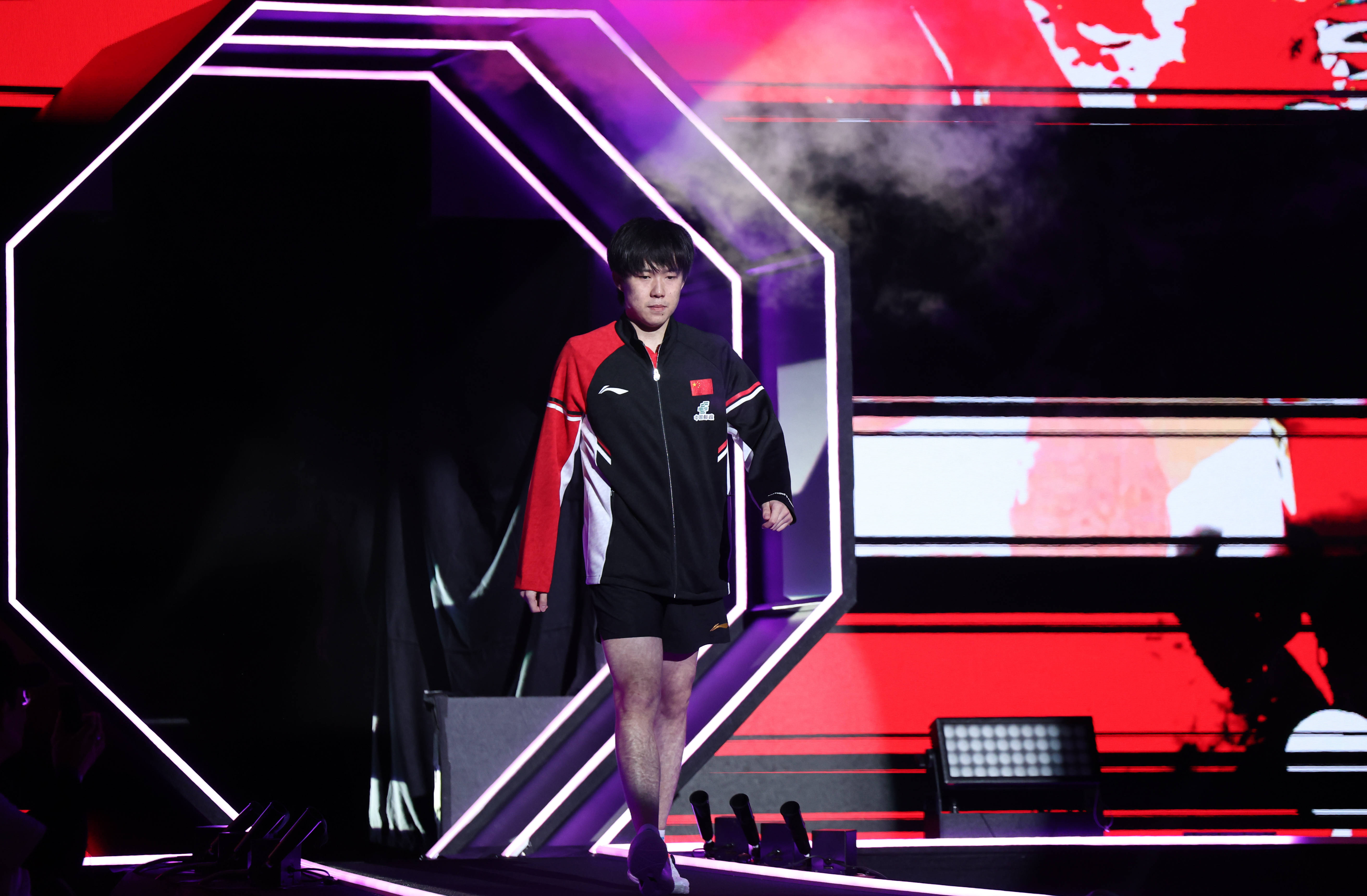 （体育）乒乓球——WTT横滨冠军赛：王楚钦晋级八强