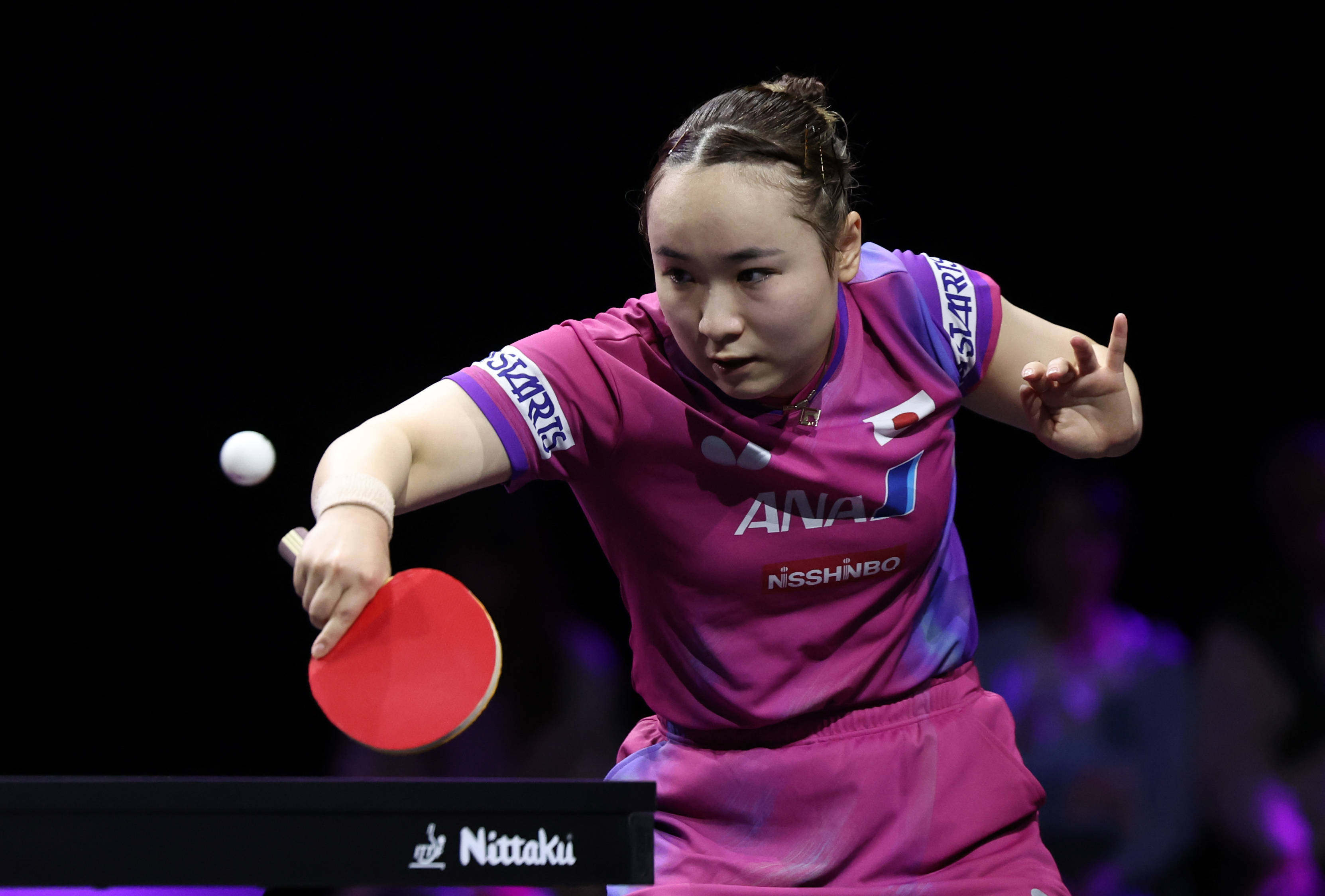 （体育）乒乓球——WTT横滨冠军赛：石洵瑶晋级八强