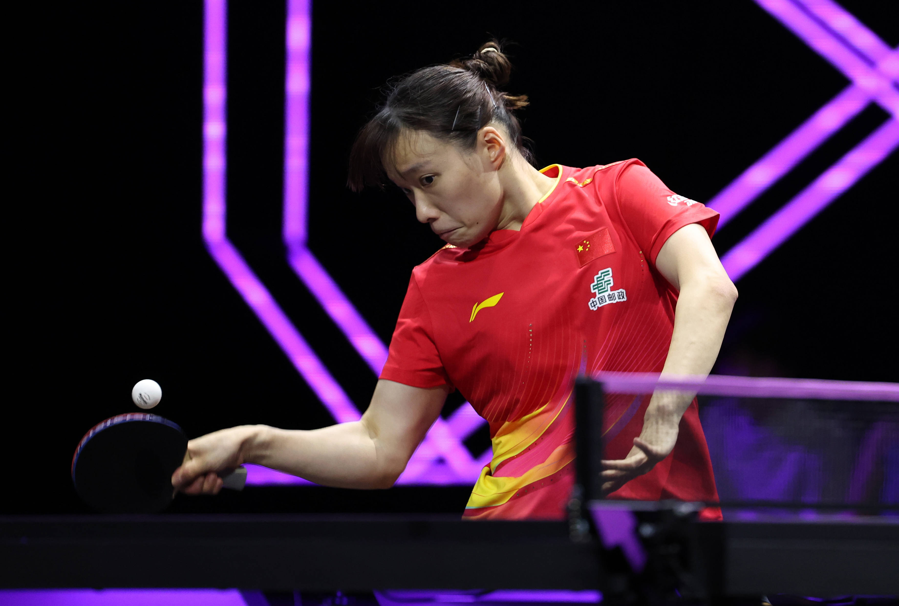 （体育）乒乓球——WTT横滨冠军赛：石洵瑶晋级八强