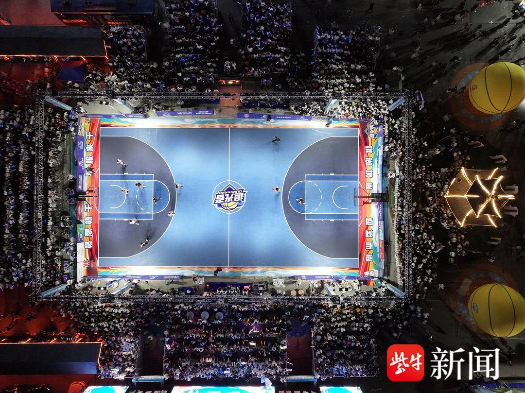 赣榆篮球超级联赛墩尚镇主场万人观战 精彩纷呈