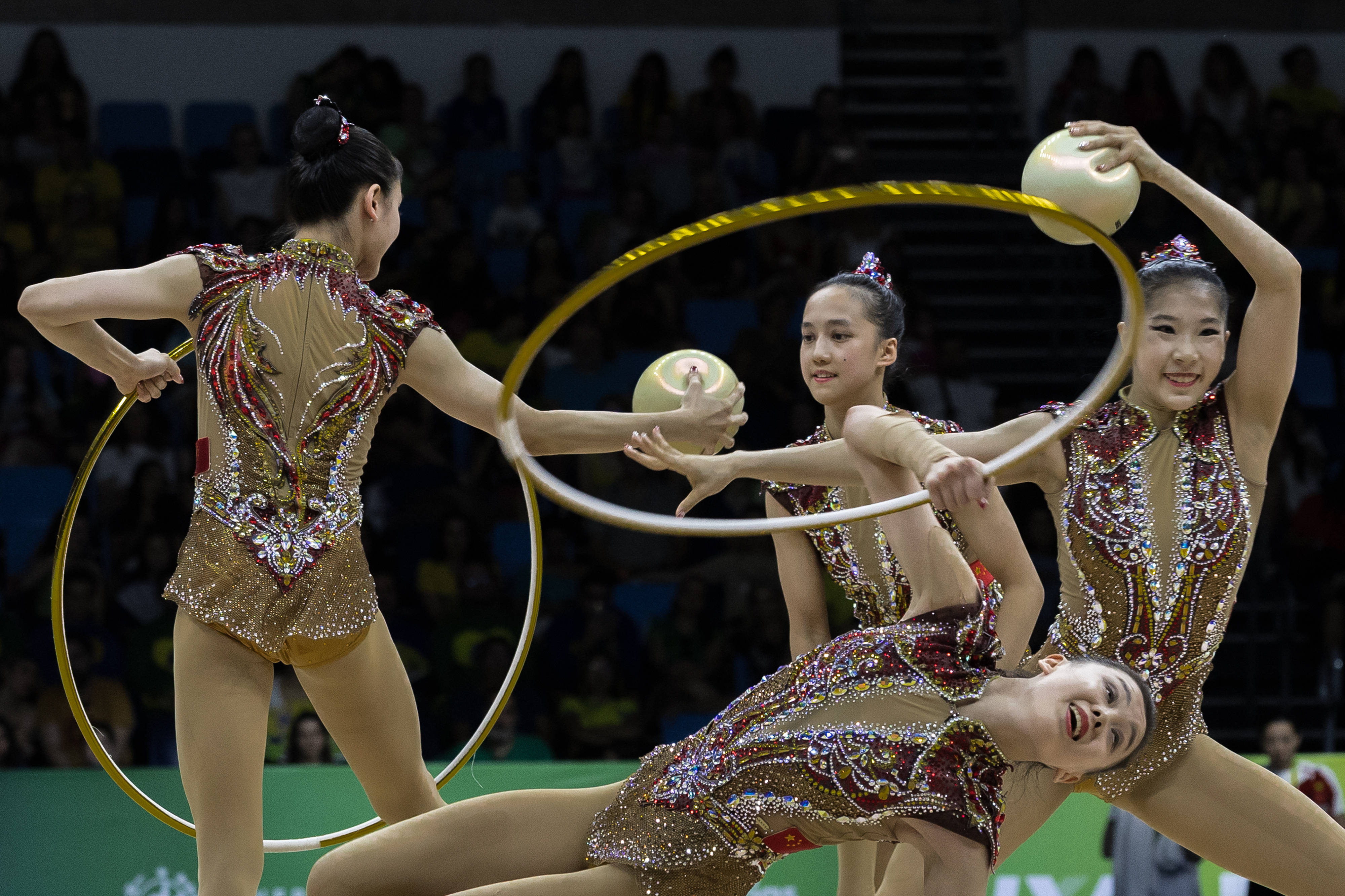 （体育）艺术体操——世锦赛：集体全能决赛赛况