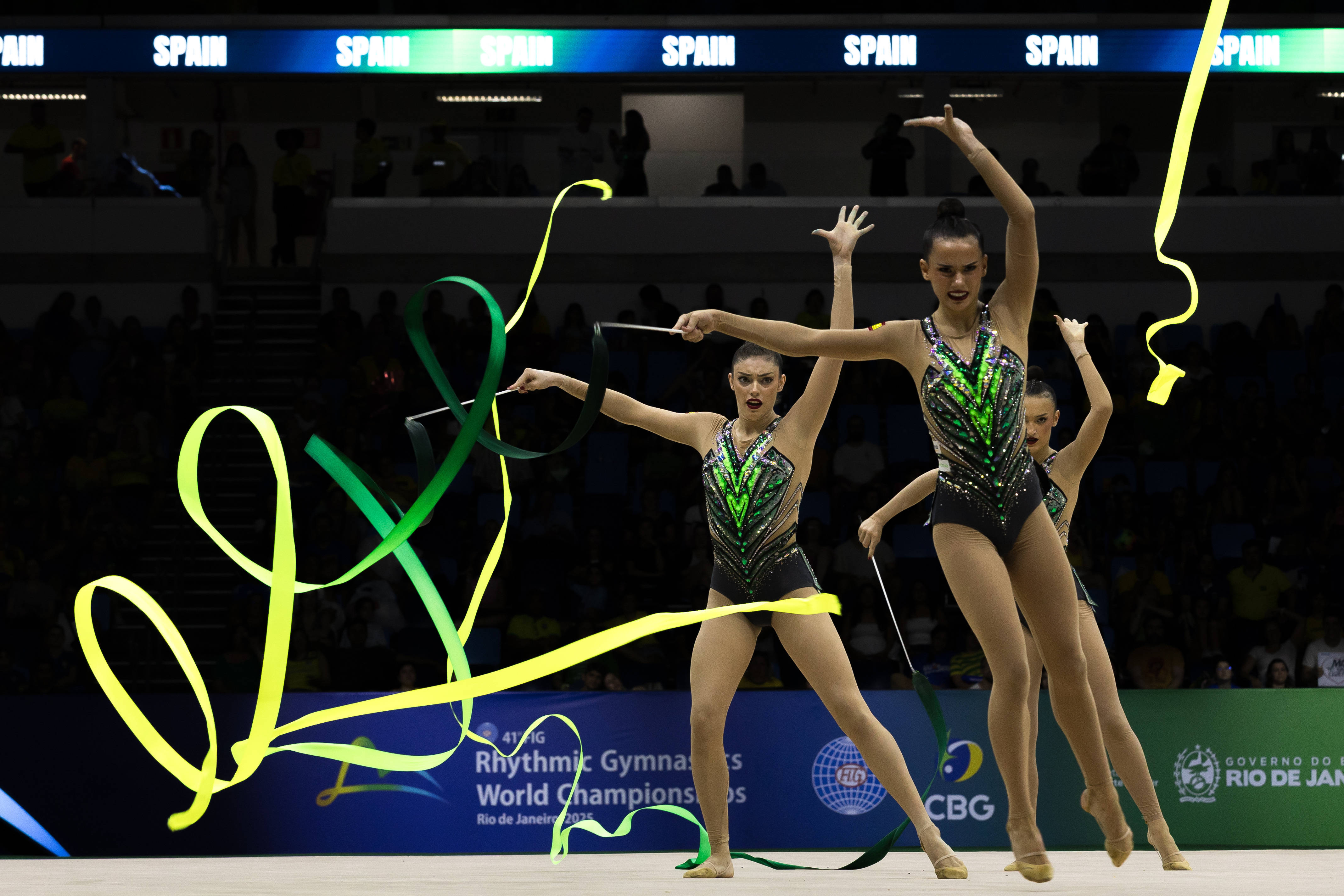 （体育）艺术体操——世锦赛：集体全能决赛赛况