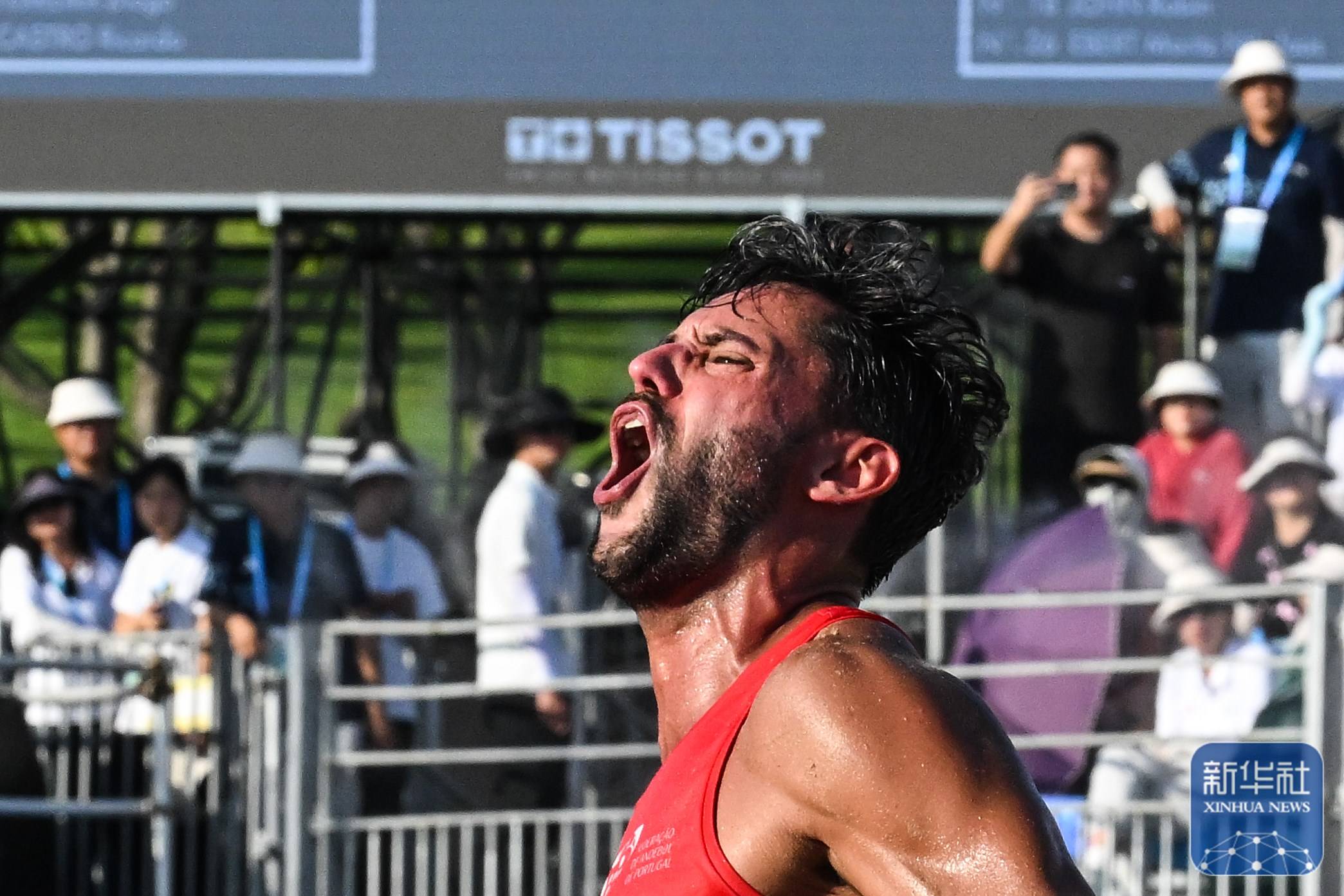 成都世运会｜沙滩手球男子决赛：德国队夺冠