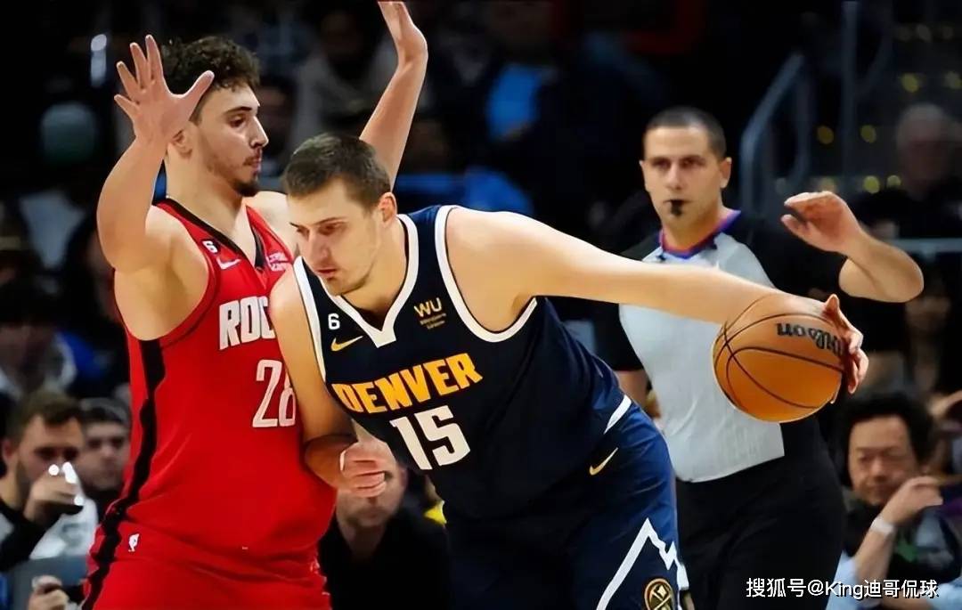 火箭球迷狂喜！申京28+13打爆约基奇！休斯顿新王诞生？