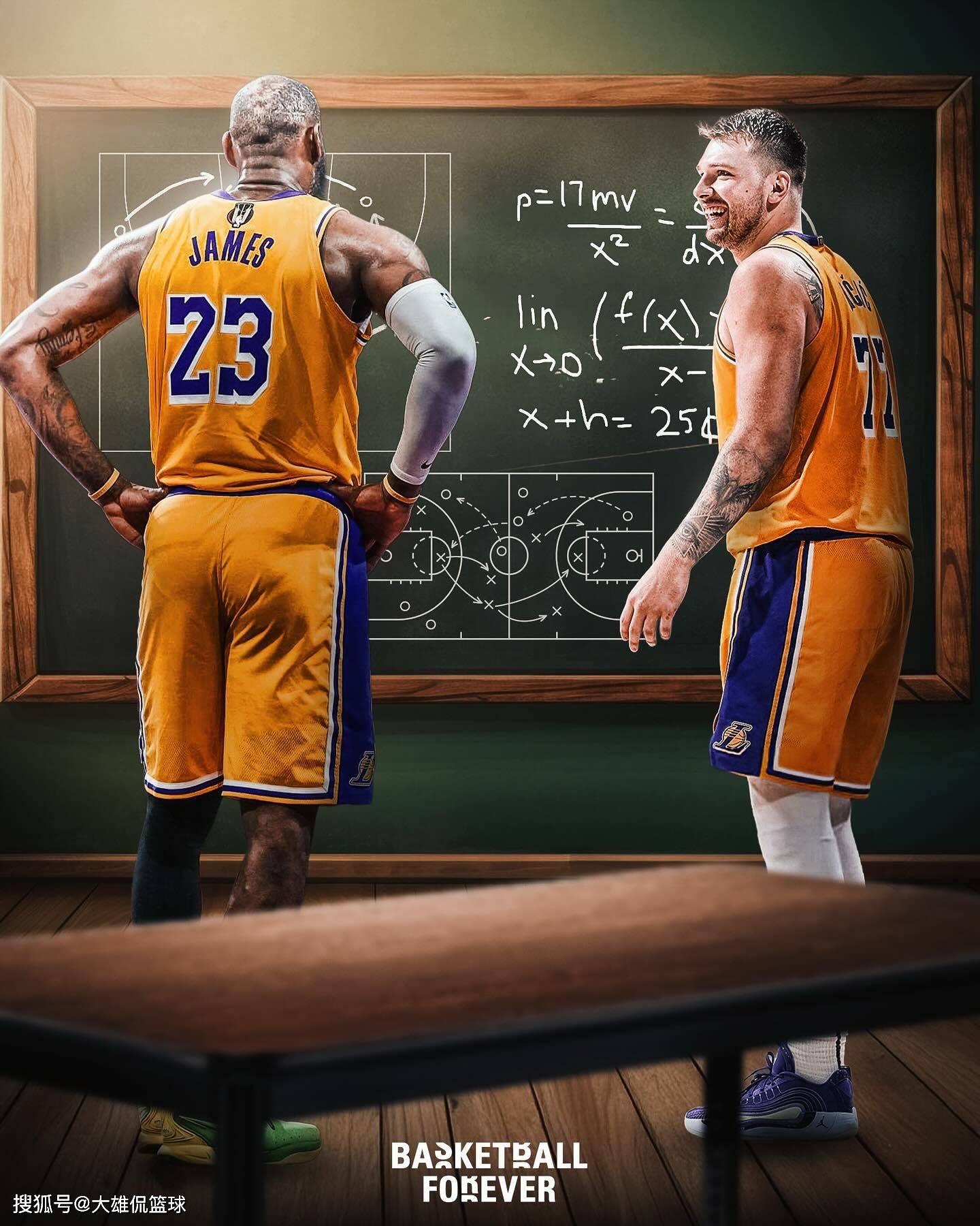 据报道，詹姆斯可能会提前离开NBA，只为50亿美元的帝国篮球梦