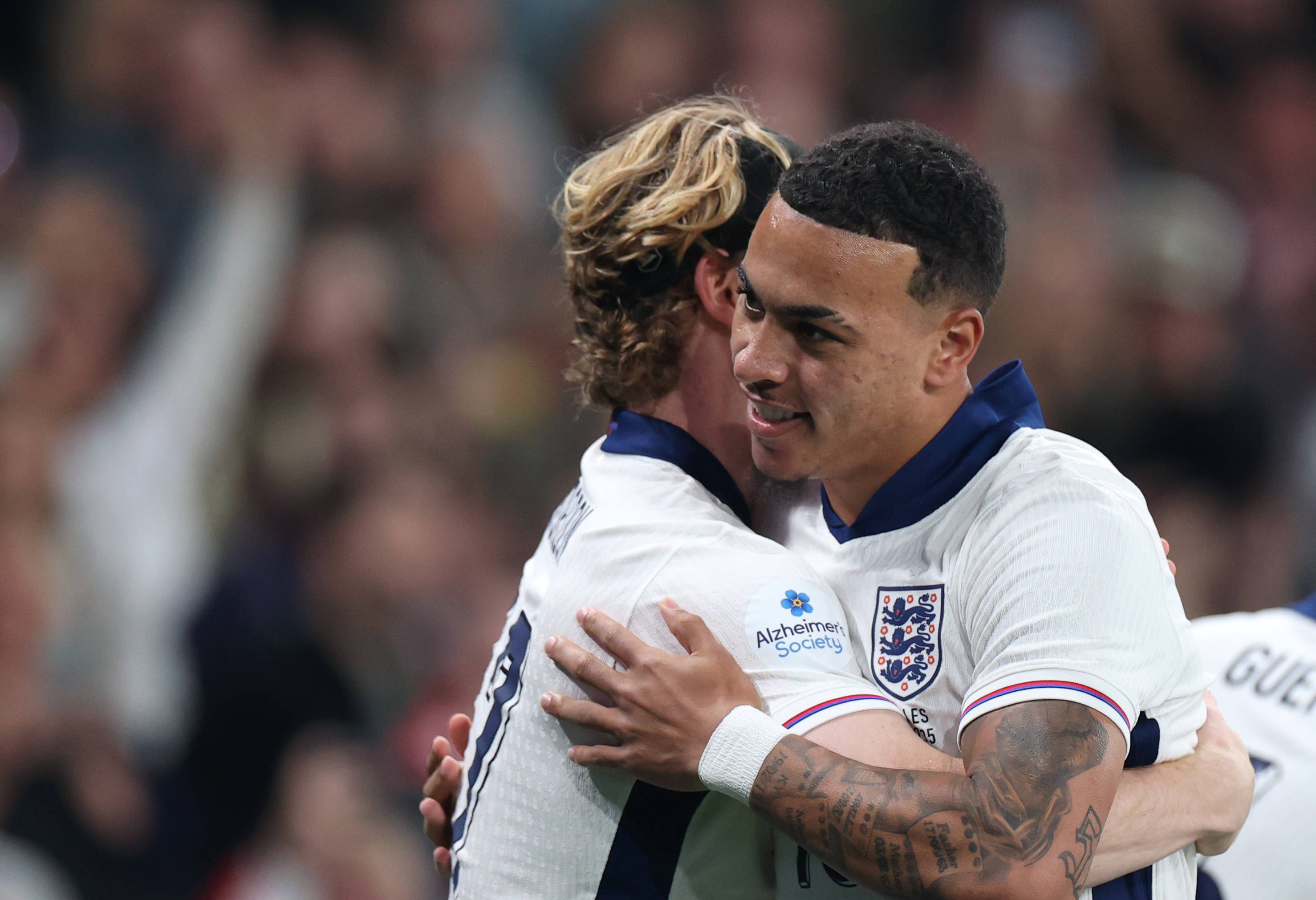 （体育）足球——热身赛：英格兰胜威尔士